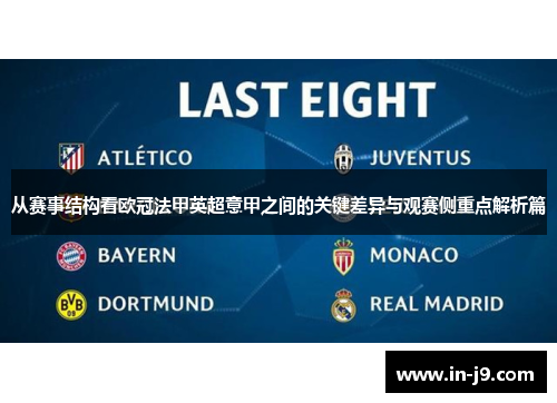 从赛事结构看欧冠法甲英超意甲之间的关键差异与观赛侧重点解析篇